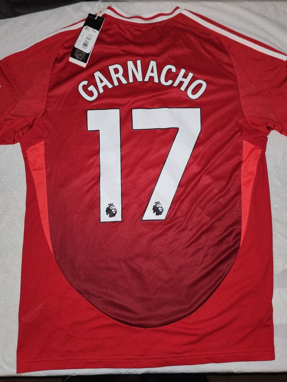 adidas Manchester United 2024/25 Home Jersey – Alejandro Garnacho #17 Official